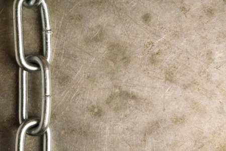 texture with chain の写真素材