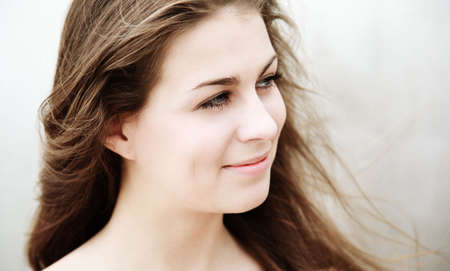 happy womanの写真素材