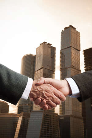 business handshakeの写真素材