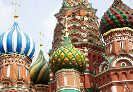 St. Basil Cathedral. Moscow.Russiaの写真素材