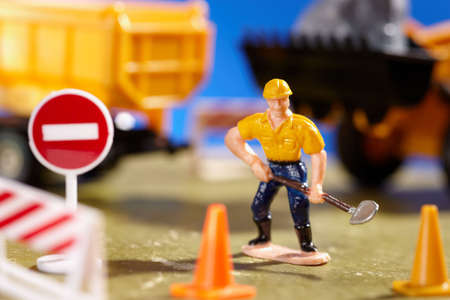 under constructionの写真素材