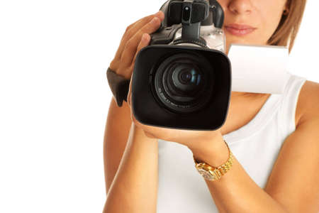  filming の写真素材