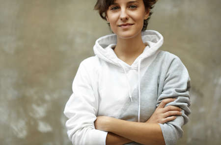 think positive の写真素材