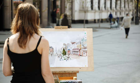street artistの写真素材