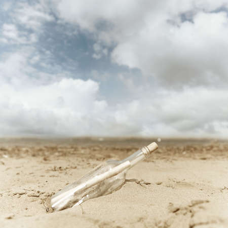 massage in the bottleの写真素材