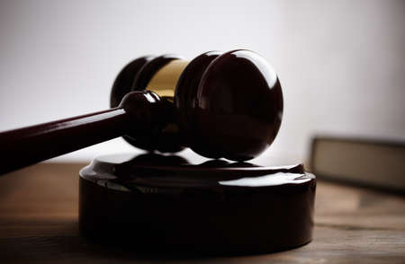 gavel, selective focus ,toned の写真素材