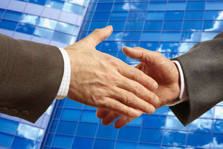 Business handshake の写真素材