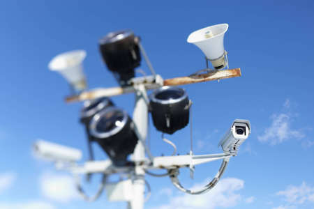 Surveillance Security  system ,made with tilt-shift lens