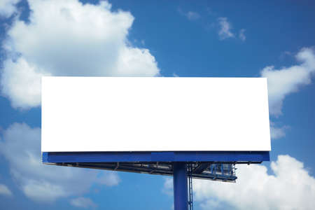 Outdoor advertising empty poster の写真素材