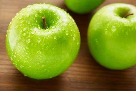 green apples の写真素材