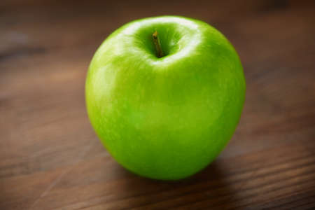 Green appleの写真素材