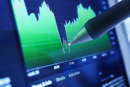 Business charts and marketsの写真素材