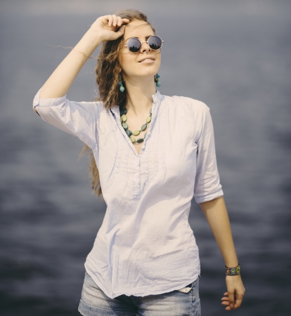 day on the sea ,natural lightの写真素材