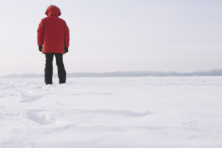 winter travelerの写真素材