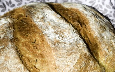 Fresh baked whole grains and seeded bread.