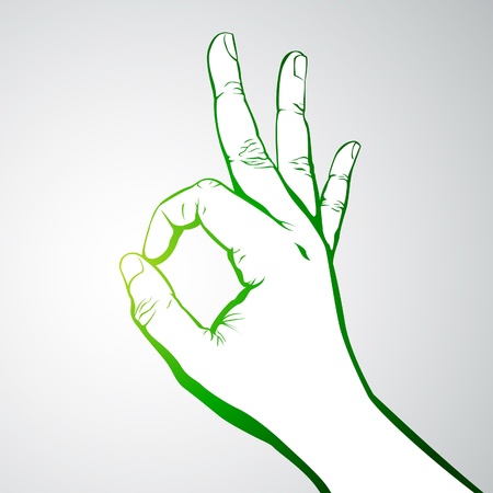 Okay Signのイラスト素材