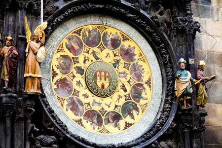 Astronomical Clock in the Old Town of Prague