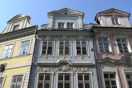 Historic house in Pragueのeditorial素材