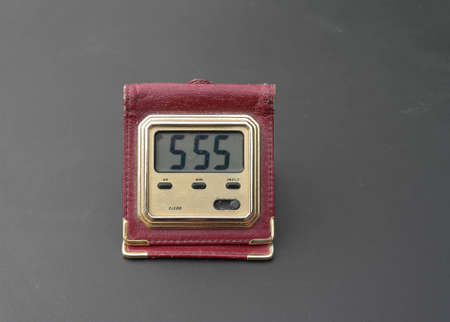 Digital clockの写真素材