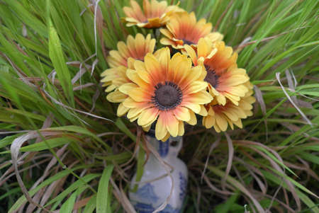 Artificial flowersの写真素材