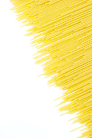 Isolated photo of some spaghettiの写真素材