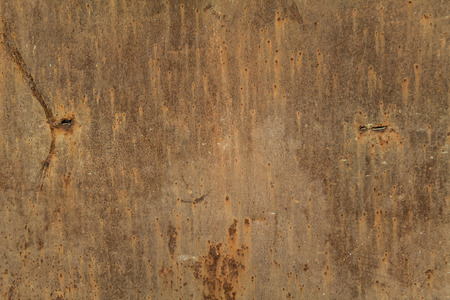 Rusty sheet of iron as background