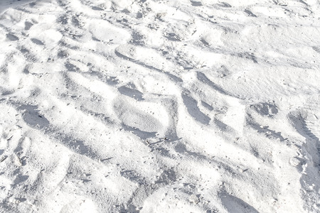 White quartz sand as backgroundの写真素材