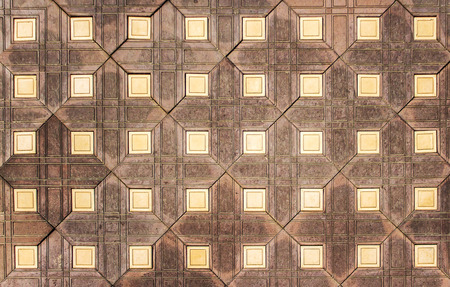 Sidewalk tile as a background for advertisingの写真素材