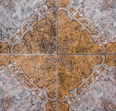 Artificial stone as the background-ceramic tileの写真素材