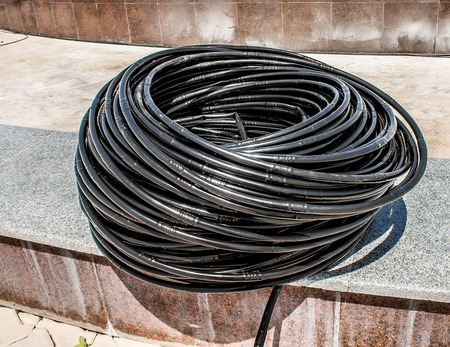 Hoses for watering in the Bay