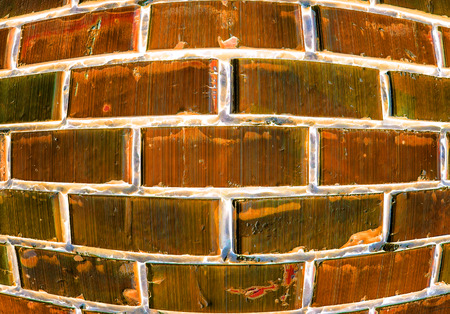 Abstract brick background inversion