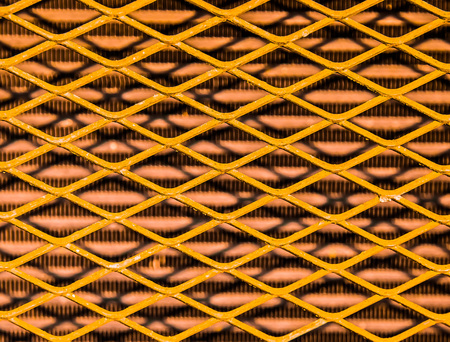Metal Lattice as an abstract backgroundの写真素材