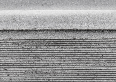 Construction asbestos-cement slate in a stackの写真素材