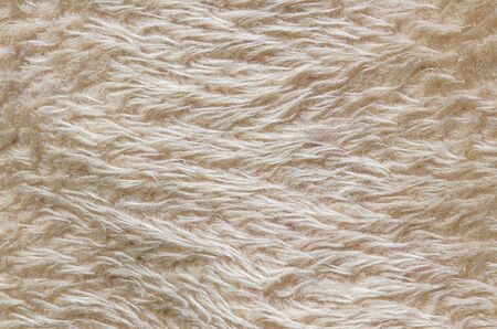 Dyed artificial wool as an abstract backgroundの写真素材