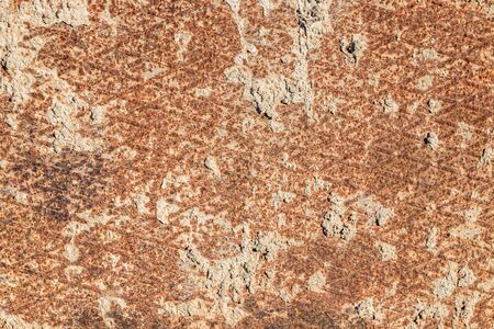 Dirty rusty metal surface as abstract background for design