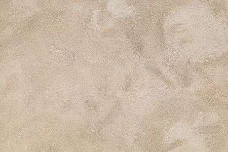 Old wall plastered with cement mortar as background for design