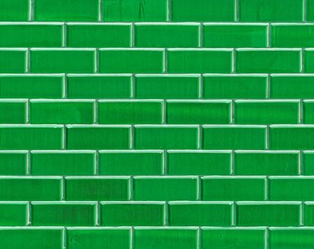 Wall of colored artificial stone as a background.の写真素材