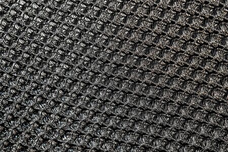 Synthetic mesh black as backgroundの写真素材
