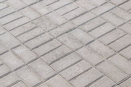 Gray paving tiles as backgroundの写真素材