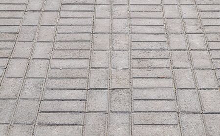 Gray paving tiles as backgroundの写真素材