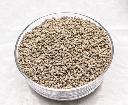 Granules for feed for petsの写真素材