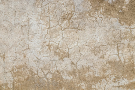 Old plastered wall close-up as a background.の写真素材