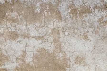 Old plastered wall close-up as a background.の写真素材