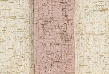 Old plastered wall close-up as a background.の写真素材