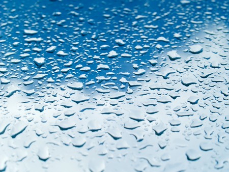 Raindrops on a window