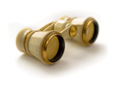 Retro binocularの写真素材