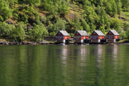 Sognefjordの写真素材