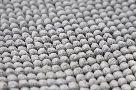 Gray carpet texture. Doormat carpet closeup. Pattern, detailsの写真素材