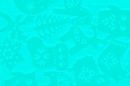 Winter pattern. Christmas decorations, abstract background, texture. Ultra green mint color....