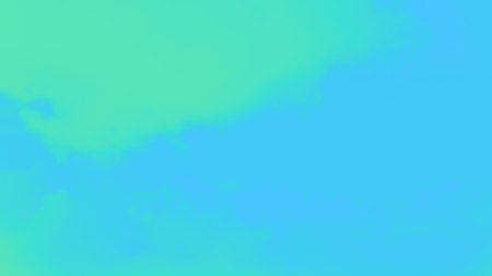 Blue and green mint blurred abstract panorama background